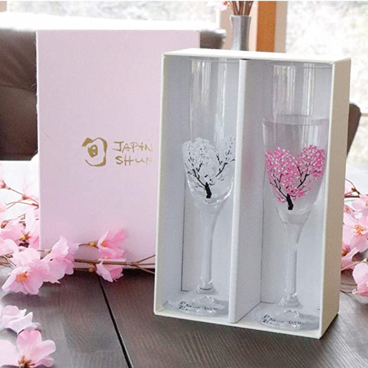 Sakura Champagne Glass